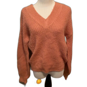 Derek heart mauve pink sweater small